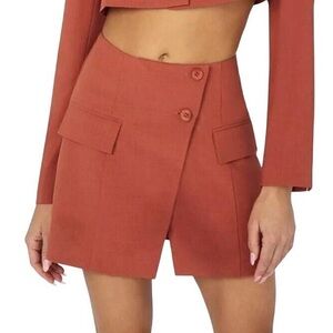 NWT WeWoreWhat Clay Blazer Suit Skirt Size Small